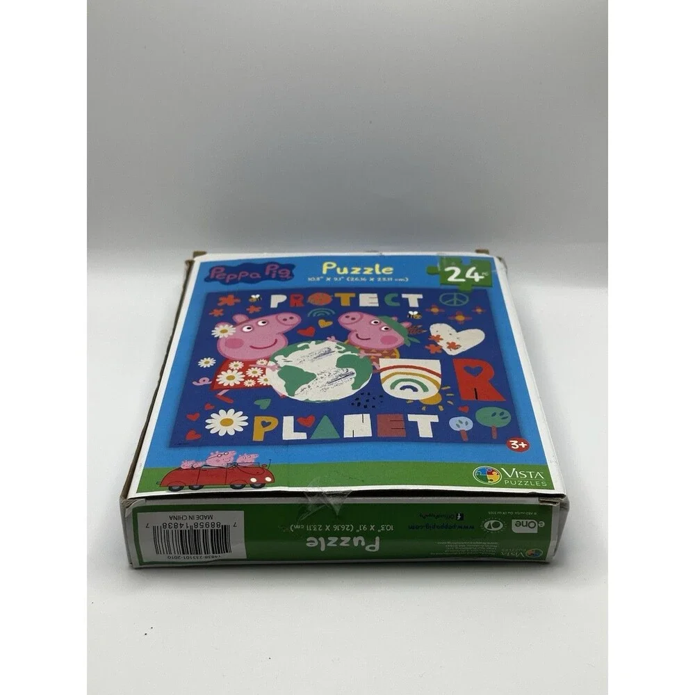 Peppa Pig “Protect Our Planet” 24-Piece Puzzle Vista Puzzles Complete 3+
